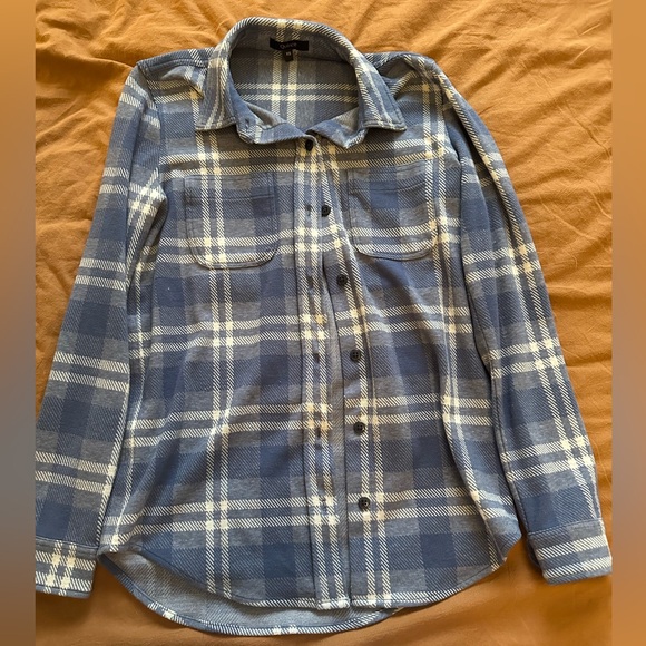 Quince Stretch Sweater Fleece Shirt Size XS - Picture 5 of 6